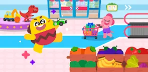 Screenshot 1: 코코비 슈퍼마켓 - 장난감 쇼핑, 장보기 역할 놀이