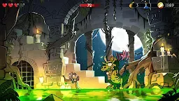 Screenshot 1: Wonder Boy: The Dragon's Trap