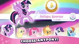 Screenshot 1: My Little Pony Rainbow Runners