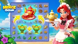 Screenshot 14: Merge Ocean - Story & Cooking