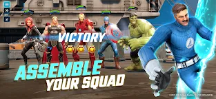 Screenshot 1: MARVEL Strike Force