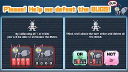 Screenshot 11: TRYBIT LOGIC - Defeat bugs with logical puzzles