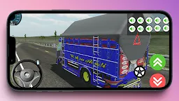 Screenshot 1: Truck Oleng Basuri Simulator