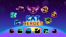 Screenshot 1: 캣 히어로즈(Cat Heroes) - 고양이 머지 디펜스
