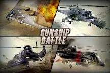 Screenshot 17: GUNSHIP BATTLE：直升機 3D Action