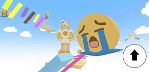 Screenshot 8: Parkour Emoji world cute girl