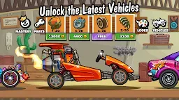 Screenshot 2: Hill Climb Racing 2