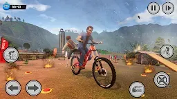 Screenshot 8: BMX Bicycle Obstacle Guts Game