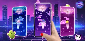 Screenshot 1: Music Hop: EDM Rush