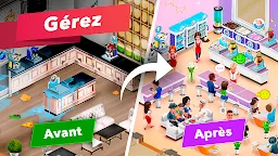 Screenshot 1: My Café — jeu de restaurant