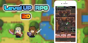Screenshot 1: LevelUp RPG 2D