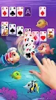 Screenshot 2: Solitaire Fish Ocean klondike