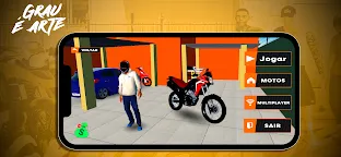 Screenshot 1: GRAU É ARTE ONLINE