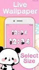 Screenshot 8: Digital Clock Widget Mochimochi Panda