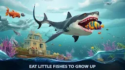 Screenshot 17: Angry White Shark Hunting Game