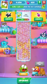 Download Free Android Game Om Nom Idle Candy Factory