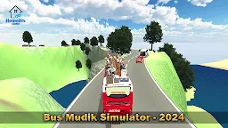 Screenshot 3: Bus Mudik Simulator 2024