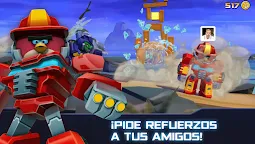 Screenshot 3: Angry Birds Transformers