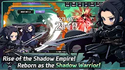 Screenshot 1: Black Shadow : Idle RPG