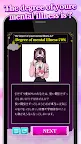 Screenshot 1: MeMeMeMenhera Love & Personality Test