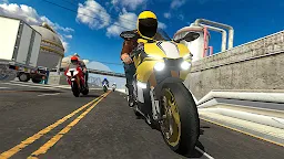 Screenshot 3: Moto Street Racers