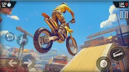 Screenshot 1: Trial bike moto mad stunts