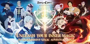 Screenshot 1: ブラッククローバーモバイル 魔法帝への道 The Opening of Fate | 北アメリカ版