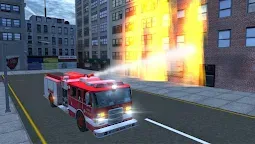 Screenshot 11: Real Fire Truck Driving Simulator: Fire Fighting