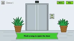 Screenshot 17: Open Door Puzzle - Escape Room