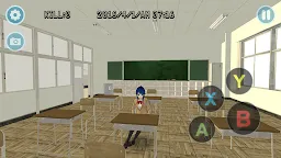 Screenshot 1: High School Simulator GirlA