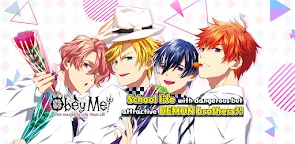 Screenshot 1: Obey Me! Anime Otome Sim Game