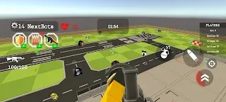 Screenshot 2: Nextbots in Backrooms Hunter