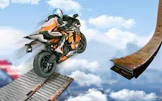 Screenshot 1: Bike Impossible Tracks Race: 3D Motorcycle Stunts