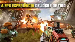 Screenshot 1: SHADOWGUN LEGENDS - FPS PvP and Coop Shooting Game