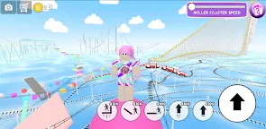 Screenshot 4: Roller coaster obby parkour