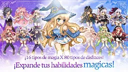 Screenshot 2: Magical Girl : Idle Pixel Hero