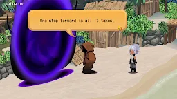 Screenshot 17: KINGDOM HEARTS Uχ Dark Road | English