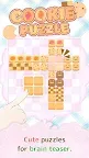 Screenshot 1: Cookie puzzles.  -Cute & enjoy!-