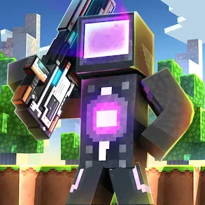 Cops N Robbers - 3D Pixel Craft Gun Shooting Games