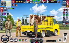 Screenshot 3: Farm Animal Cargo Truck 3d