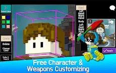 Screenshot 1: Hero Craft : Weapon, Character Skin Craft RPG