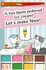 Screenshot 2: Cat ice cream shop