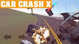 Screenshot 1: Car Crash X