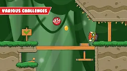 Screenshot 2: Red Bounce Ball 4: Ball 4 Volume 3