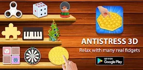 Screenshot 33: Antistress Pop it Toy 3D Games
