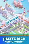Screenshot 2: Idle Harbor Tycoon - Juego de puertos y viajes