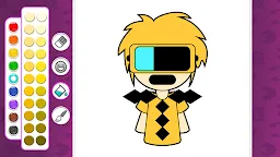 Screenshot 7: Horror Coloring: Draw Color