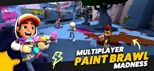 Screenshot 1: Paint Brawl : Color of War
