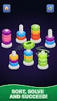 Screenshot 1: Nuts & Bolts - Color Sort Game