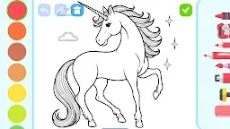 Screenshot 1: Paint In Color - Coloring Book